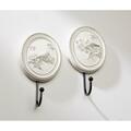 Aa Importing White Bird Hook - Pair 66212-wh